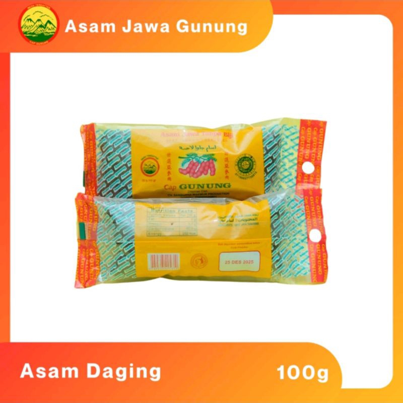 

Asam Jawa Cap Gunung 100 gram
