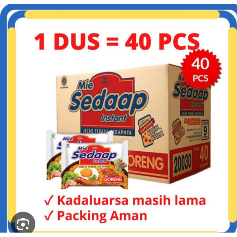 

sedap goreng 2 dus 40 pcs X2