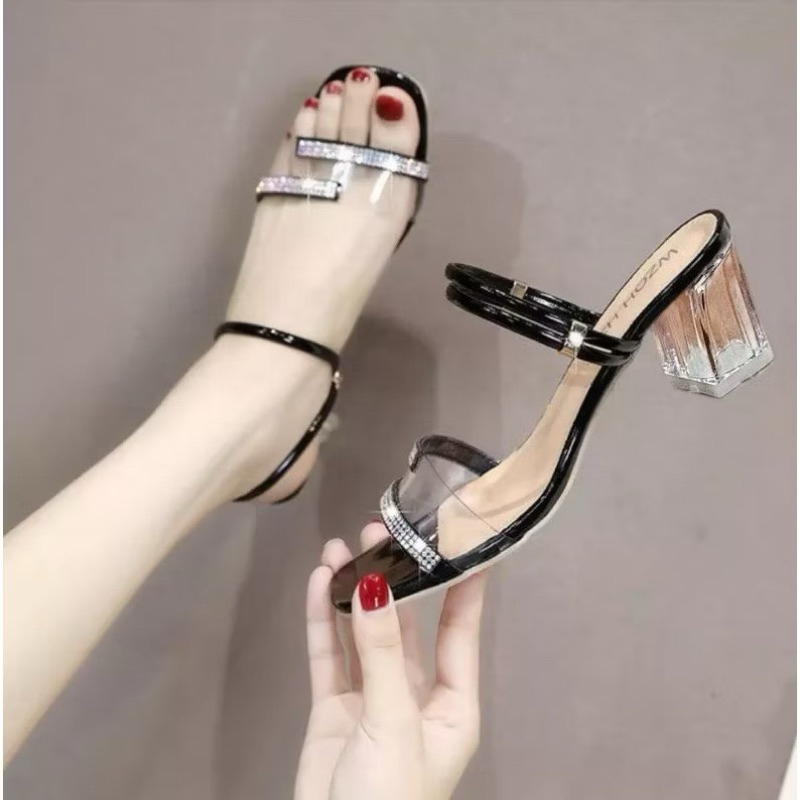 Sisca Sandal hak tahu murah / sendal hak tahu murah /heelshaktahu / sendal hak tahu / sandal hak tah
