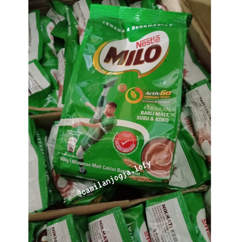 

Susu coklat 400gr / Nestle Milo 400gr / Susu Malaysia