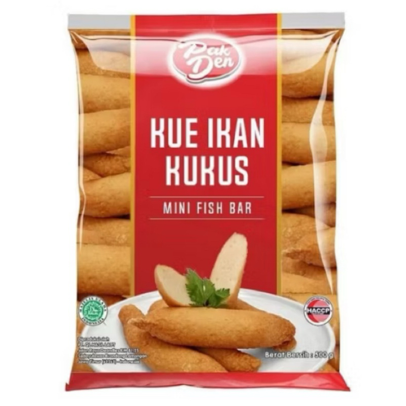 

PAKDEN MINI FISH BAR 500 GR / KUR IKAN KUKUS