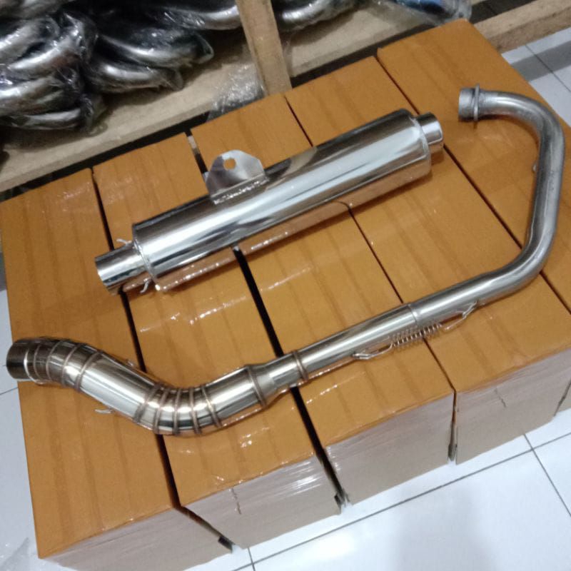 Knalpot Ckd Standart Satria Fu PNP Sonic150 Vixion New Tiger Versa CB 150 R Old  Cb 150r