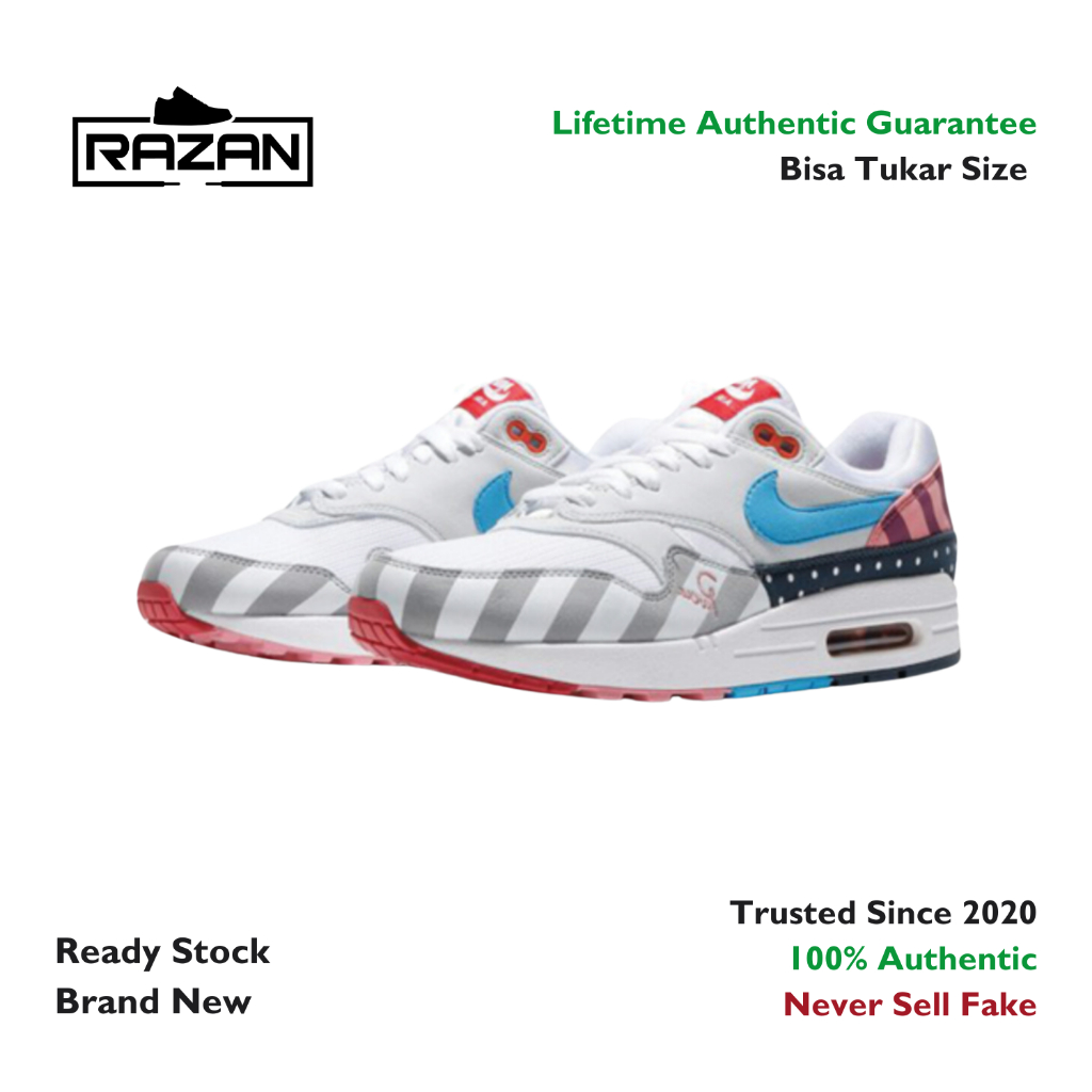 Nike Air Max 1 Parra (2018) 100% Authentic Original