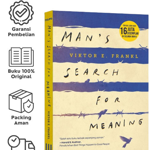 

Buku Mans Search For Meaning - Viktor E. Frankl