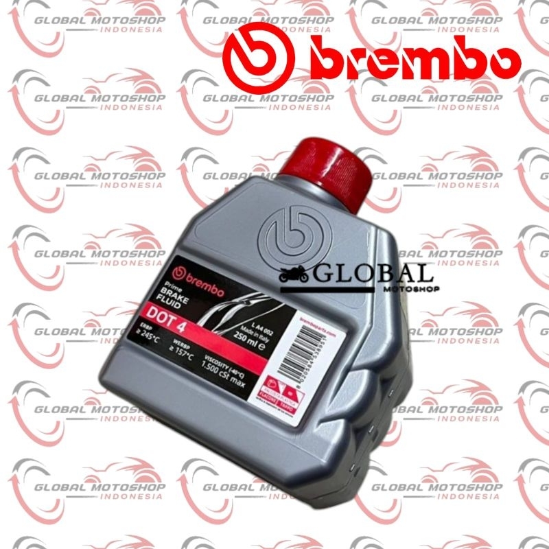 Minyak Rem Brembo // Oli Rem Brembo Dot 4 250 Ml // Minyak Rem Brembo Dot 4 Original By Brembo Brake