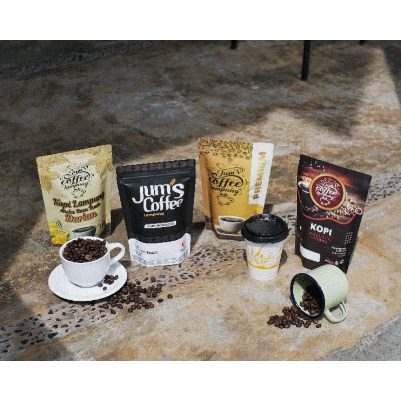 

Jum's Coffee bubuk kopi robusta lampung