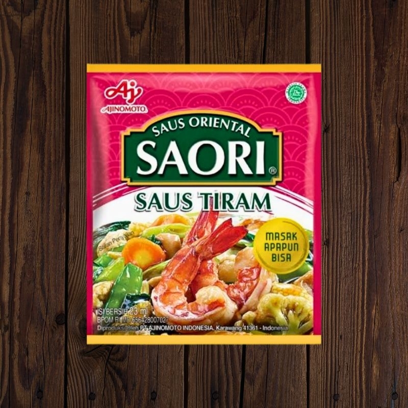 

Saori Saus tiram kemasan sachet SAORI