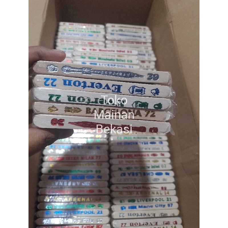 ISI 250-+ PCS 1 PAK STIK KAYU SABLON
