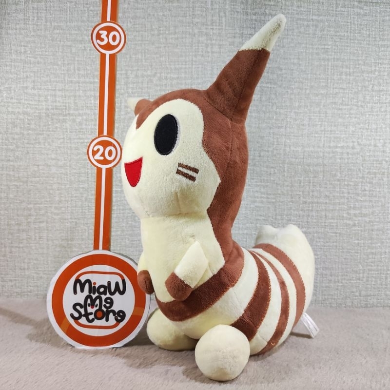 Boneka Pokemon Furret Lucu Tag Pokemon Center Plush