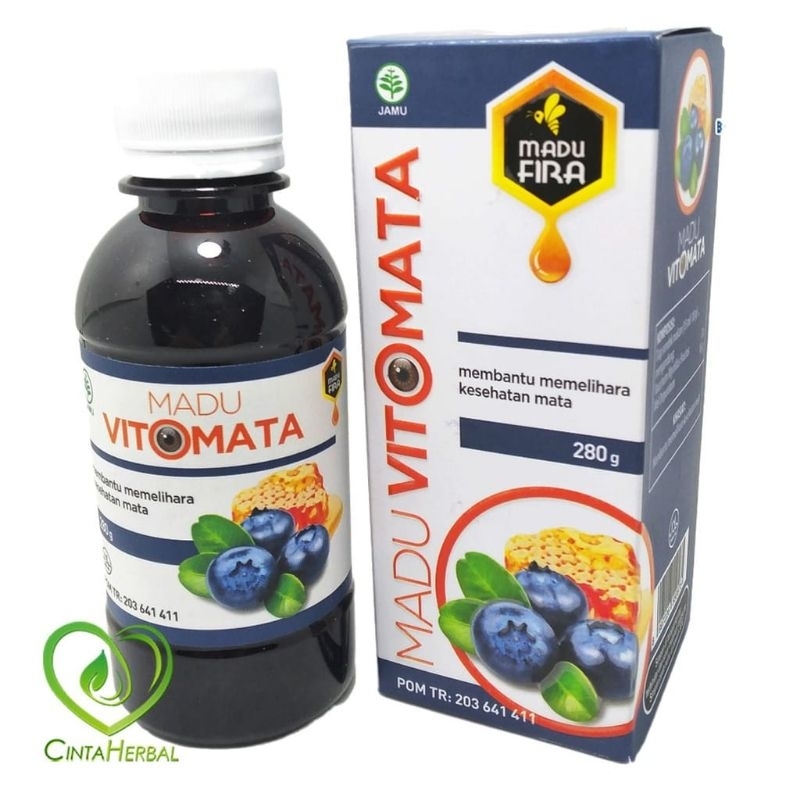 

VITOMATA MADU ATASI MATA MINUS PLUS KATARAK 100% ASLI