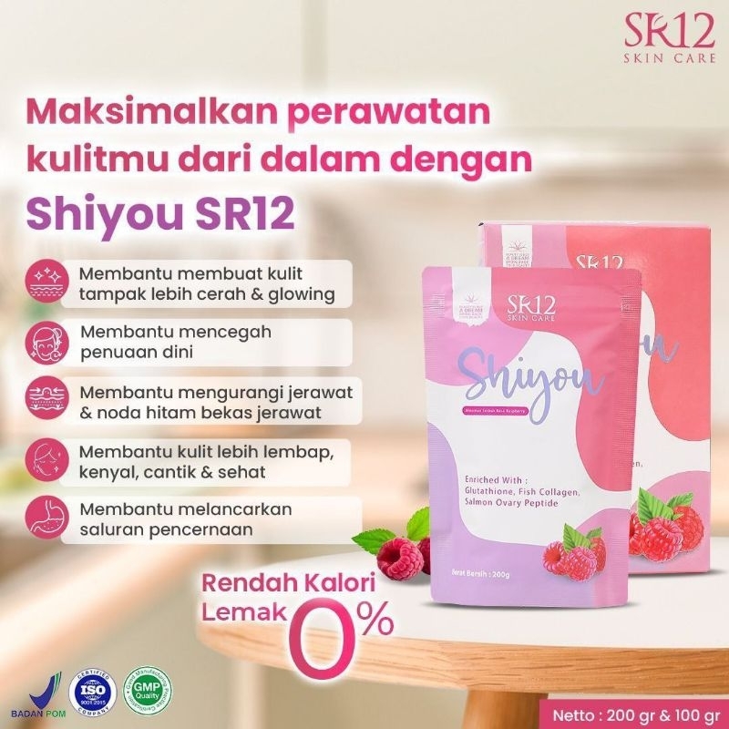 Shiyou dengan kandungan SOP (Salmon Ovary Peptide) tanpa fiber & oat. Lebih dominan dan pro pada kes