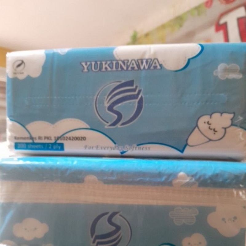 Tisue yukinawa 200 sheet satuan