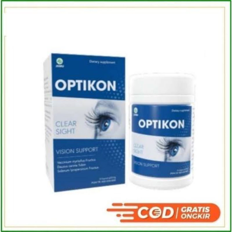 Optikon Asli Obat Mata Minus Katarak Plus Silinder Herbal Original