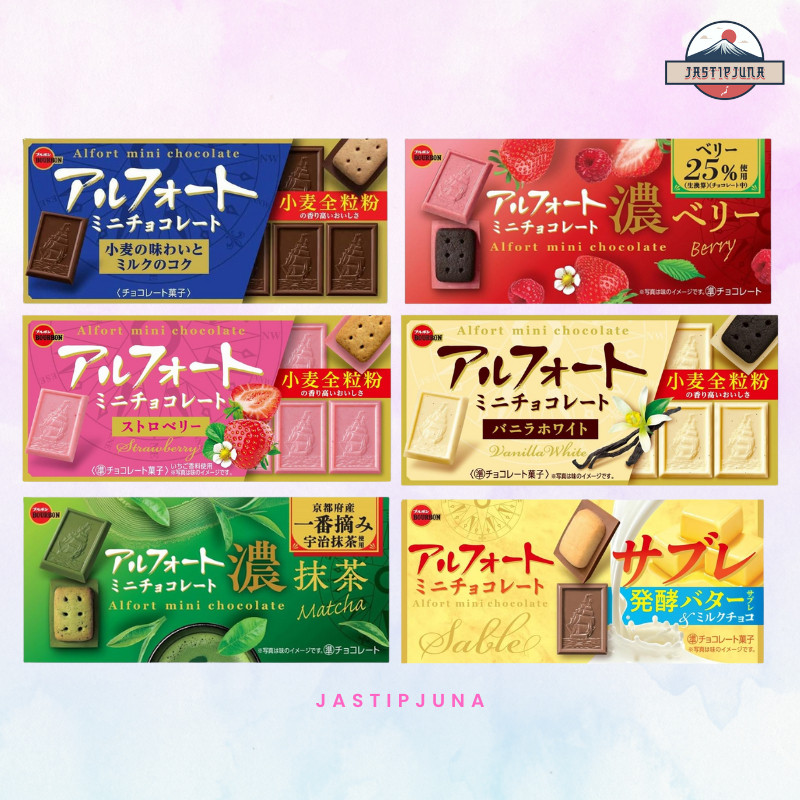 

Bourbon Alfort Mini Chocolate Jepang 55gr