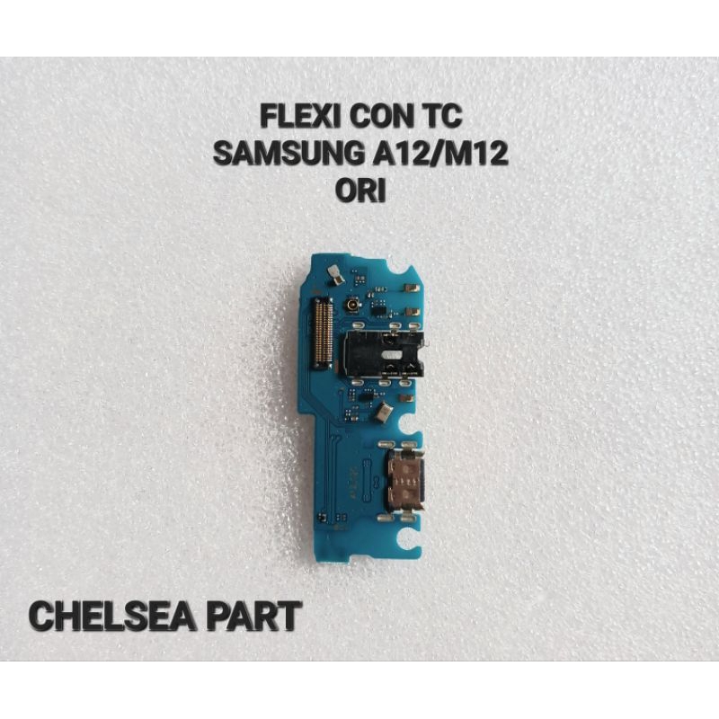 FLEXI CONEKTOR CHARGER/CON CAS/PAPAN CAS SAMSUNG A12/M12 ORI