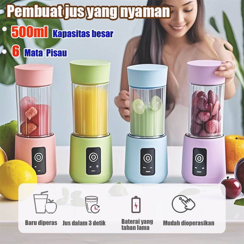 【Diskon 50%.】Barang terlaris-blender jus buah /blender jus portable/alat untuk buat jus/juser buah m