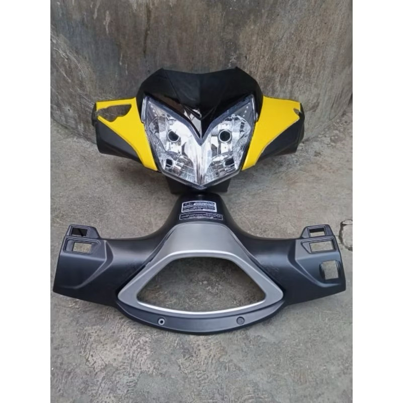 BATOK DEPAN BATOK BELAKANG PLUS LAMPU HONDA SUPRA X 125 NEW BATMAN BATOK DEPAN BELAKANG SUPRA X 125 