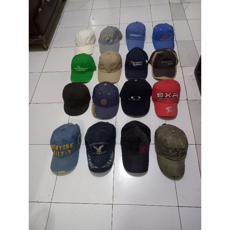TOPI SECOND BRANDED, MURAH MERIAH/ TOPI KECE/TOPI LEVIS