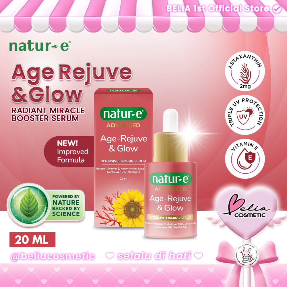 ❤ BELIA ❤ NATUR-E Advance Age-Rejuve & Glow Intensive Firming Serum 20ml