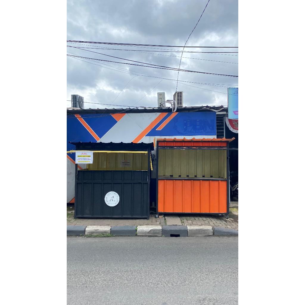 Custom Booth Container Per Meter, Booth Container, GerobakDagangan,