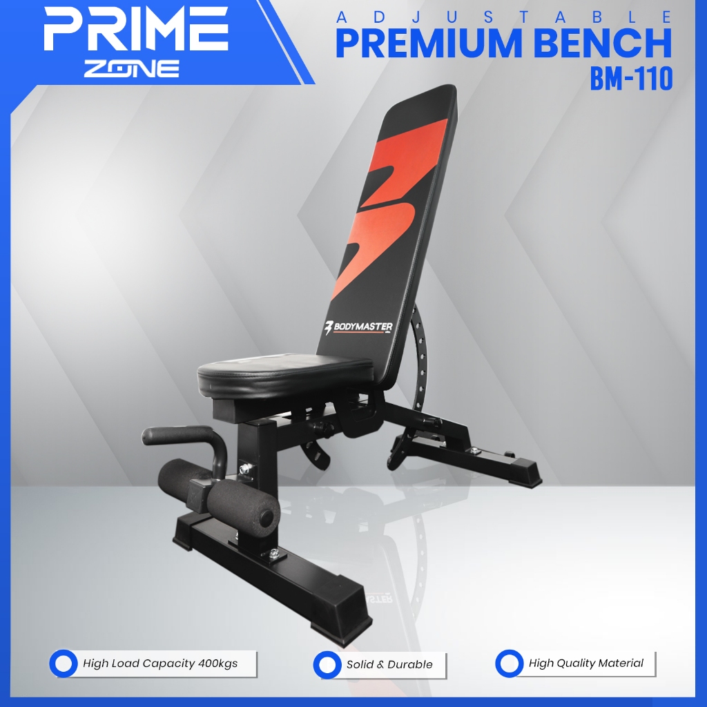 BODYMASTER Adjustable Bench BM-110 Bangku Sit Up Fitness Gym