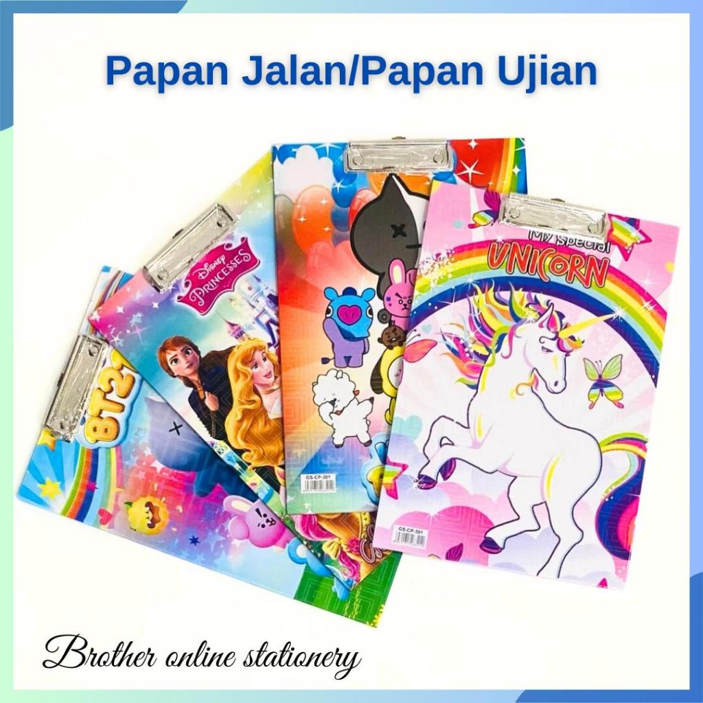 

BOS Papan Jalan Ujian Folio F4/Clipboard/Papan Jalan Karton/Papan Dada