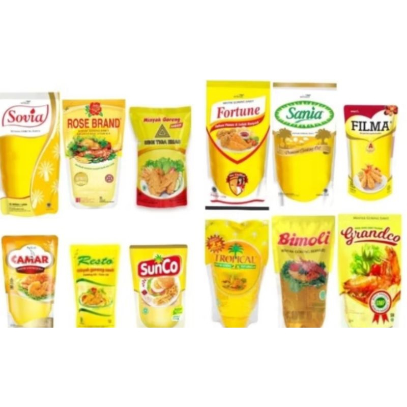 

Minyak Goreng 1 Liter Random Sesuai Stok Yang Tersedia