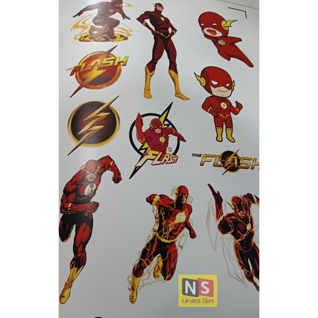 

Stiker Flash Superhero - Kualitas Premium Waterproof untuk Koper, Laptop