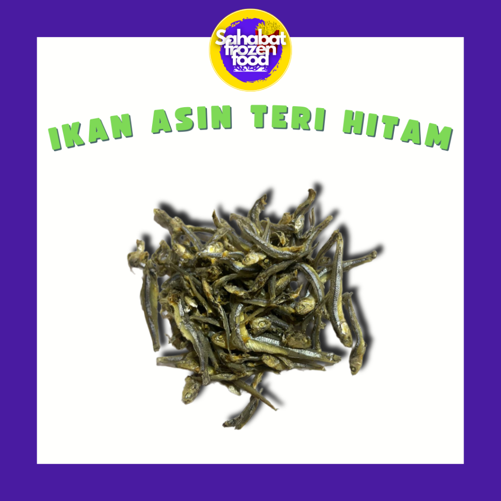 

Ikan Asin Teri Hitam / Teri Halus 1kg