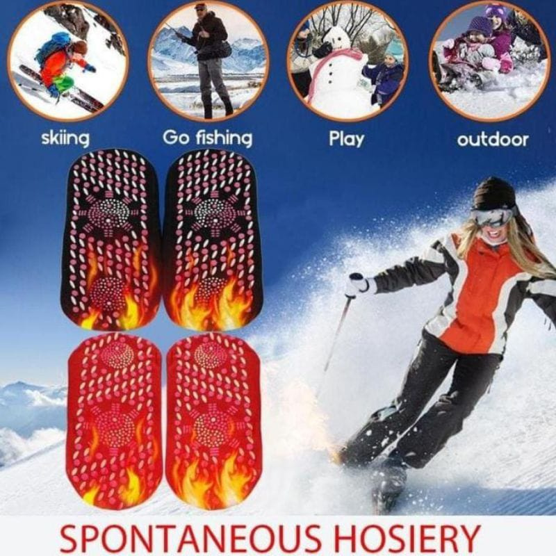 Kaos Kaki Therapy Magnetik (Self Heating Tourmaline Therapy Socks)