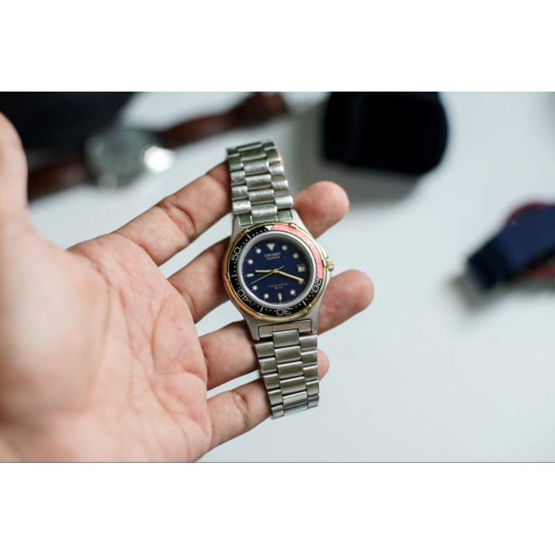 jam tangan pria Orient diver