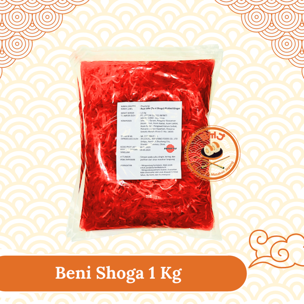 

Beni Shoga Acar Jahe Asin 1 Kg Halal | Benishoga 1 kg Murah