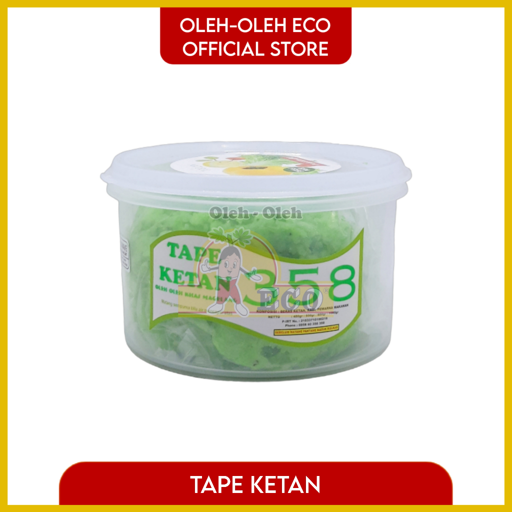 Tape Ketan Hijau 358 asli Magelang