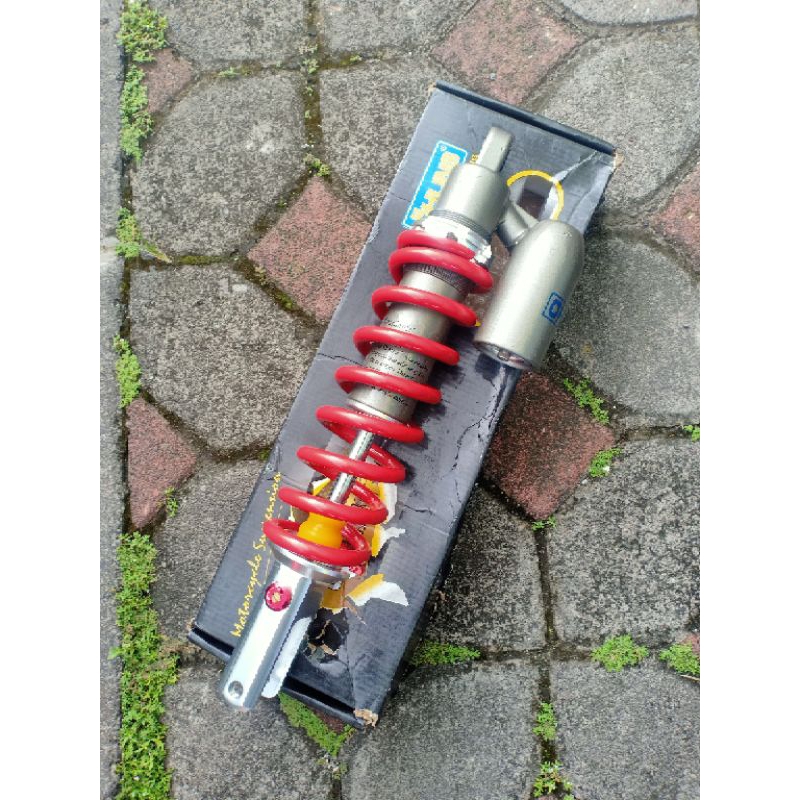 SHOCKBREAKER BELKANG KLX 150 KLIK TABUNG PER MERAK SOK BELAKANG KLX KLIK
