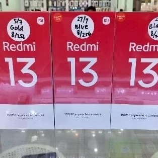 Xiomi redmi 13 ram 8/256 garansi resmi indonesia