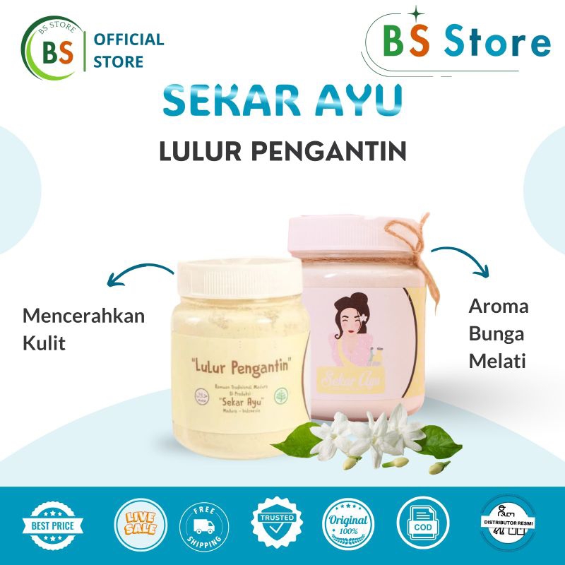 SEKAR AYU || LULUR PENGANTIN EXTRA SAFFRON BY SEKAR AYU