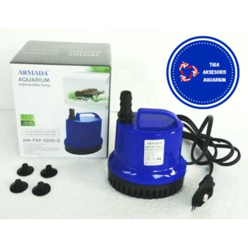 ARMADA AM PSP 2200Z Pompa Air Celup Aquarium Kolam Ikan