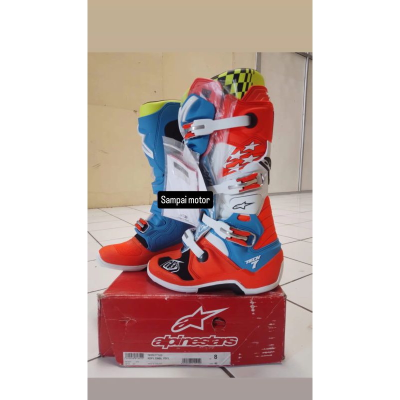 Sepatu alpinestars tech7  LIMITED EDITION  TLD