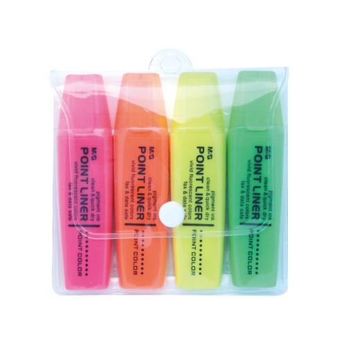 

M&G HIGHLIGHTER ( POINT LINER ) ( 4PCS/SET ) AHM21576
