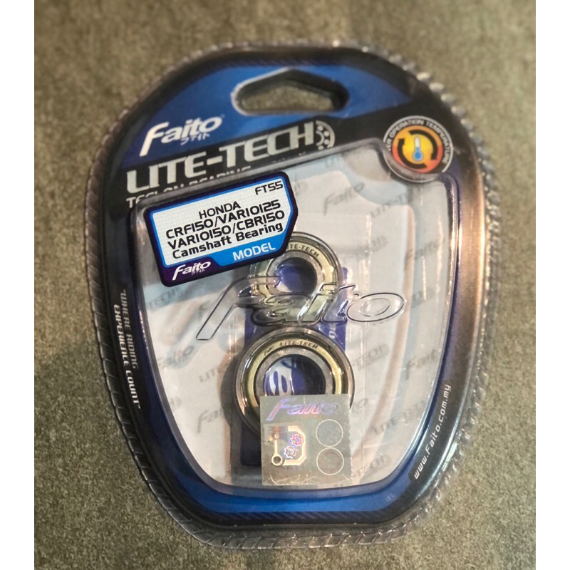 Bearing noken As Lite Tech Faito Honda CRF150 / VARIO125 / VARIO150 / CBR150 Camshaft Bearing Origin