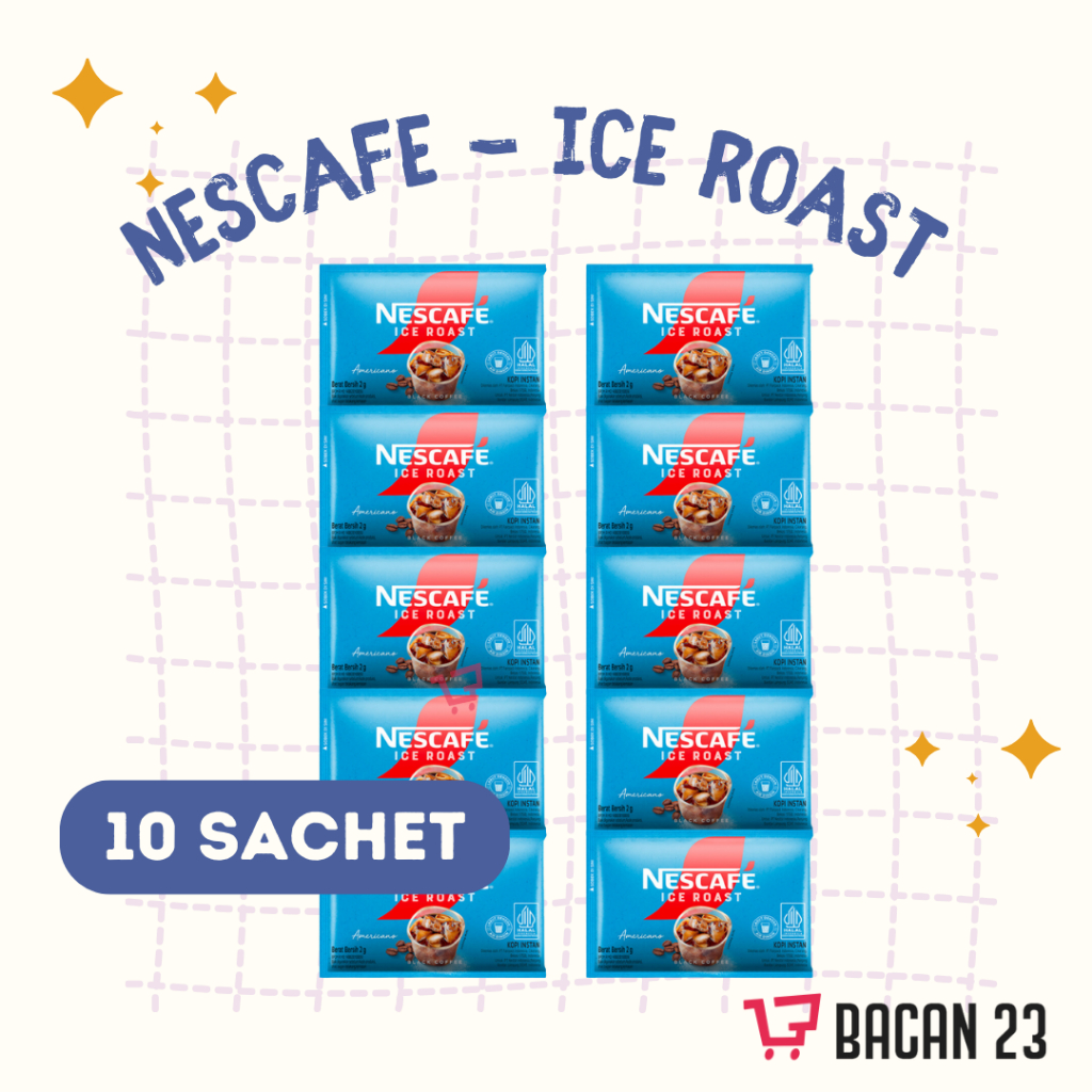 

Nescafe Ice Roast Americano 2 gr isi 10 Sachet - Americano Instant - Toko bacan 23