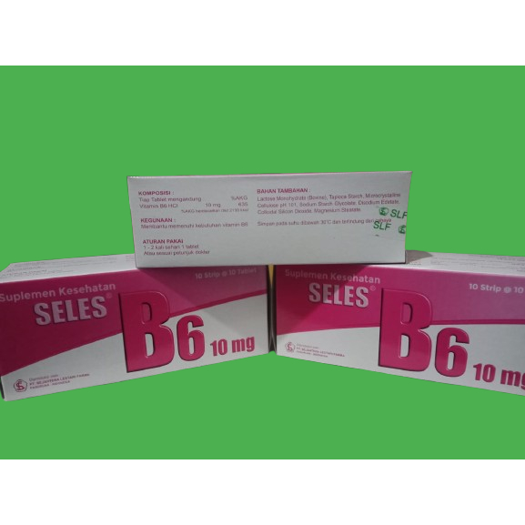 VITAMIN B6 10MG MERK SEJAHTERA