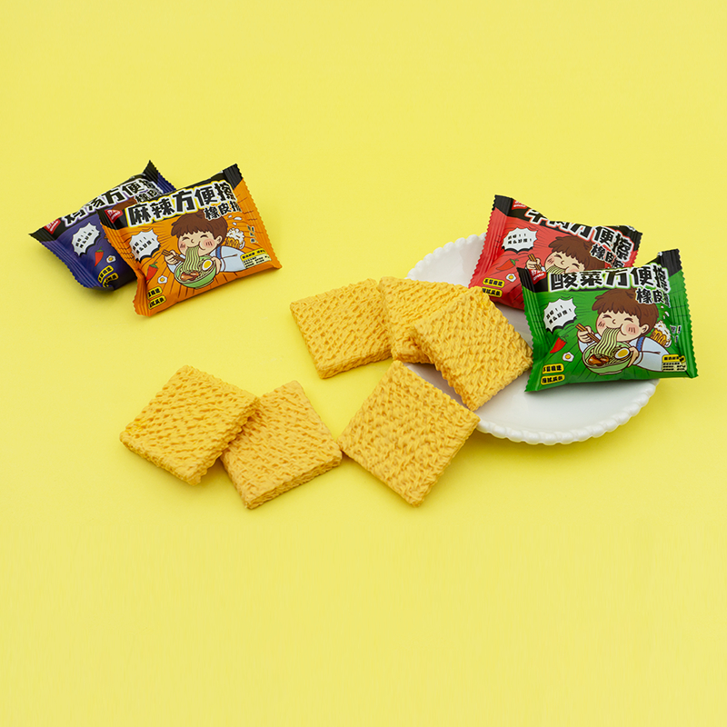 

8988 Penghapus karakter unik bentuk Mie instant noodle ramen - Stationery