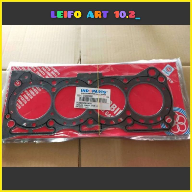 PAKING GASKET CYLINDER HEAD SUZUKI ESTEEM 1.6 INDOPARTS