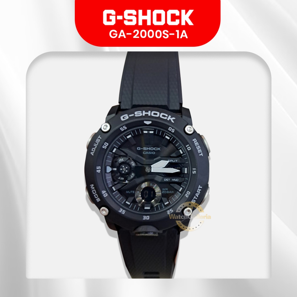 Casio G-Shock Analog Man GA-2000S-1ADR/GA-2000S-1ADR/GA-2000S
