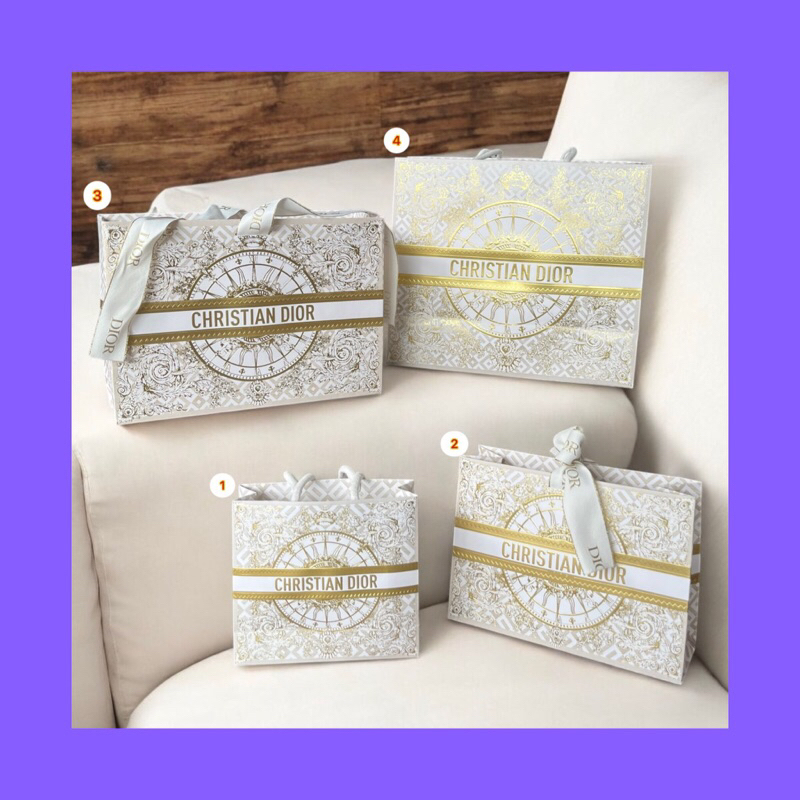 

Dior Paper Bag Limited Christmas Edition