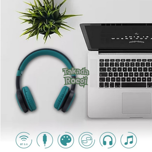 Headset Hetset Earphone Headphone Gaming Bluetooth Wireless Extra Bass Stereo High Quality