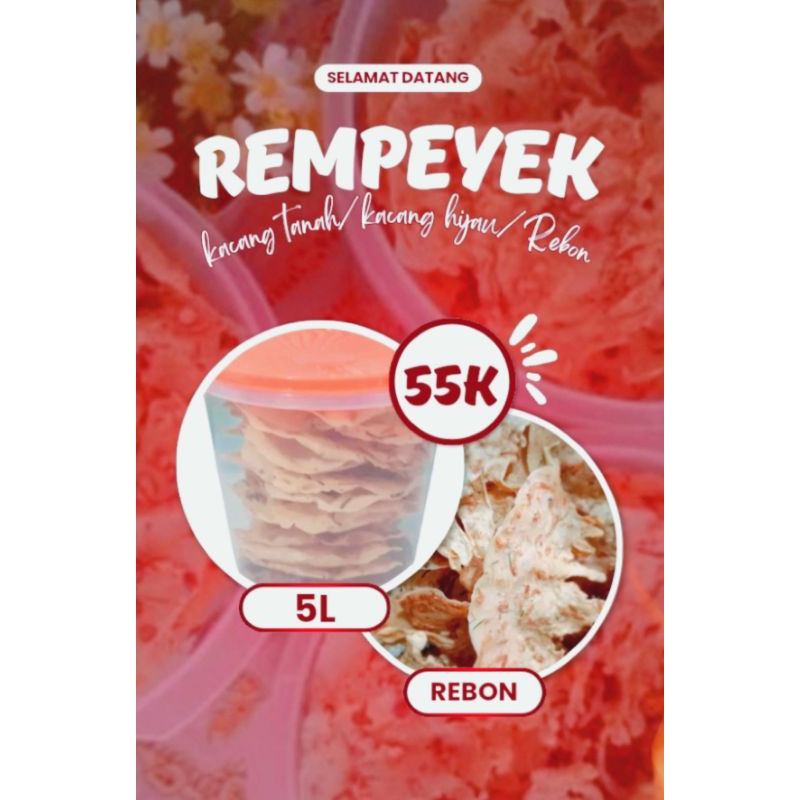 

(TERLARIS) 500gr Peyek Kacang & Rebon Renyahh (Rebon) Crunchy