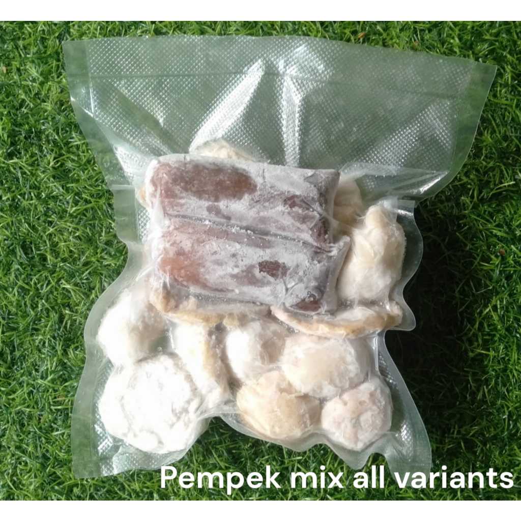 

Pempek mix all variants +cuko pempek
