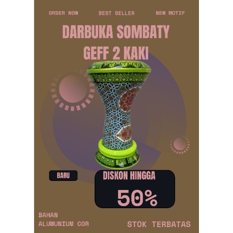 DARBUKA SOMBATY GEF 9 INCI TERMURAH